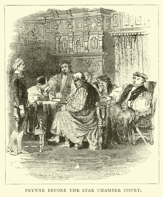 Prynne for Star Chamber Court av English School
