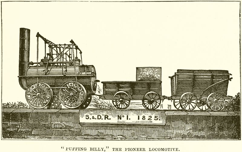 Puffing Billy, The Pioneer Locomotive av English School