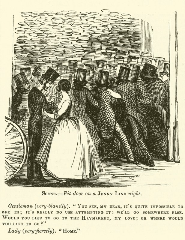 Punch tegneserie: Jenny Lind av English School
