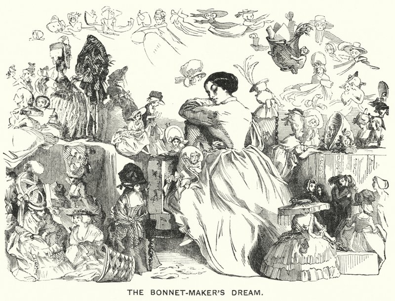 Punch tegneserie: The Bonnet-Maker