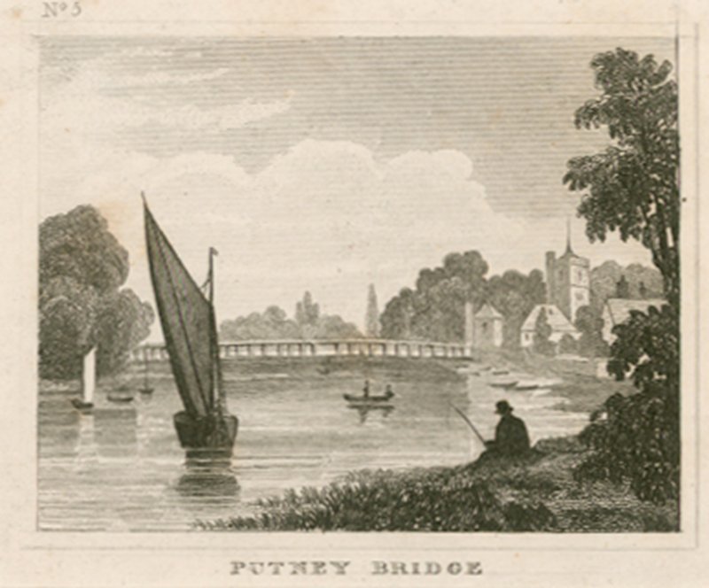 Putney Bridge, London av English School