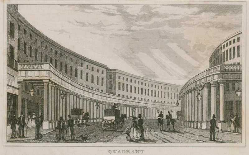 Quadrant, Regent Street, London av English School