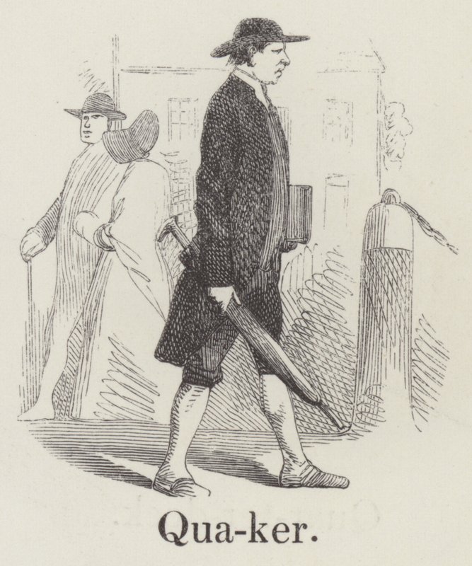 Quaker (gravering) av English School