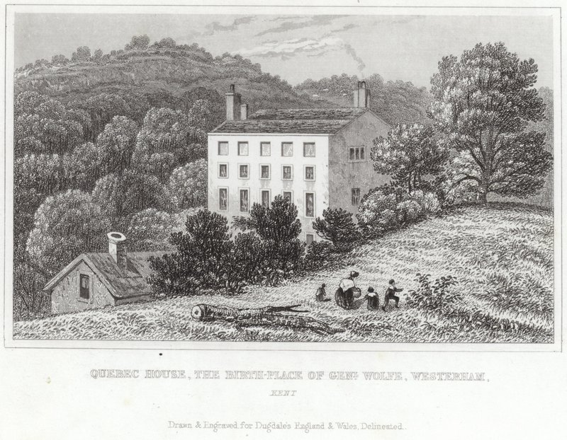 Quebec House, fødestedet til general Wolfe i Westerham av English School