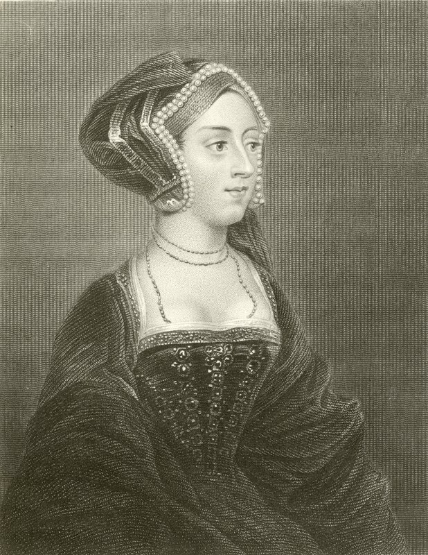 Dronning Anne Bullen av English School