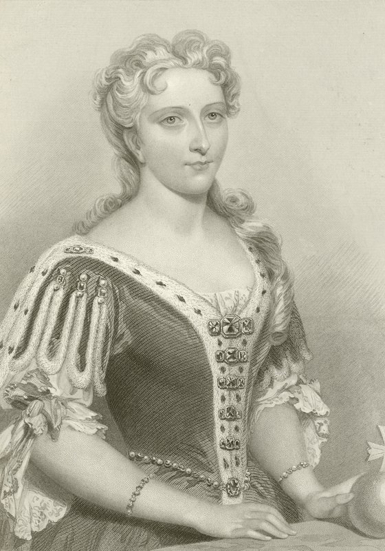Dronning Caroline, konsort av kong George II av English School