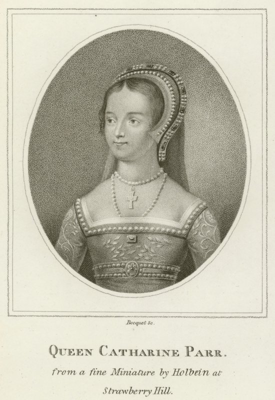 Dronning Catharine Parr (gravering) av English School