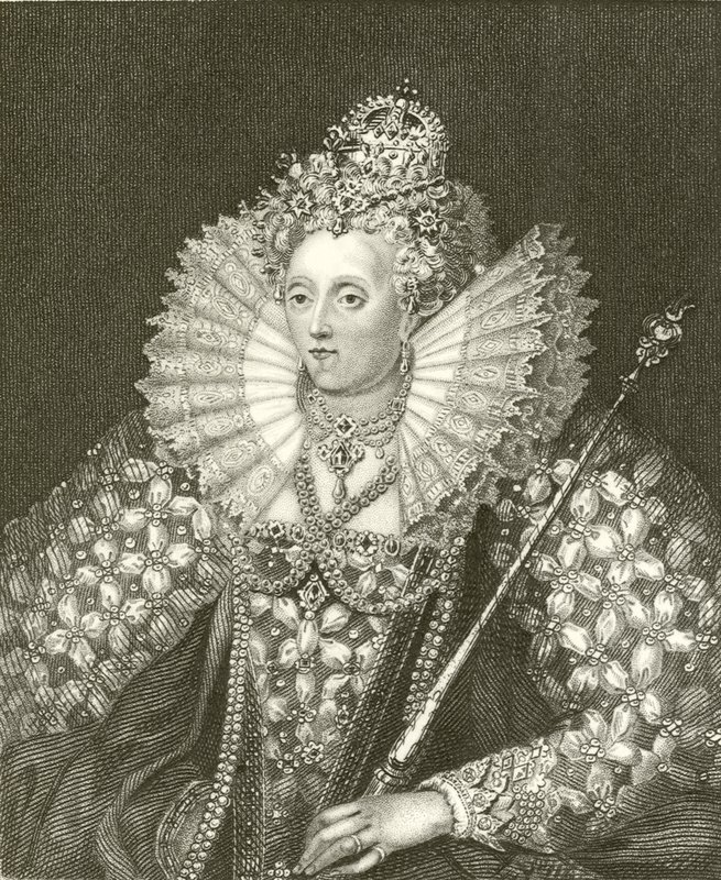 Dronning Elizabeth I av English School