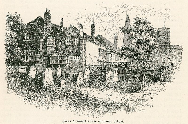 Queen Elizabeths Free Grammar School, St Saviours, Southwark av English School