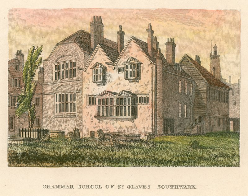 Queen Elizabeths Free Grammar School, St Saviours, Southwark av English School