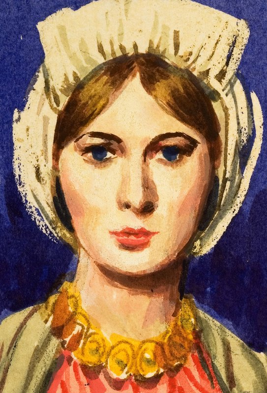 Dronning Isabella av Frankrike av English School