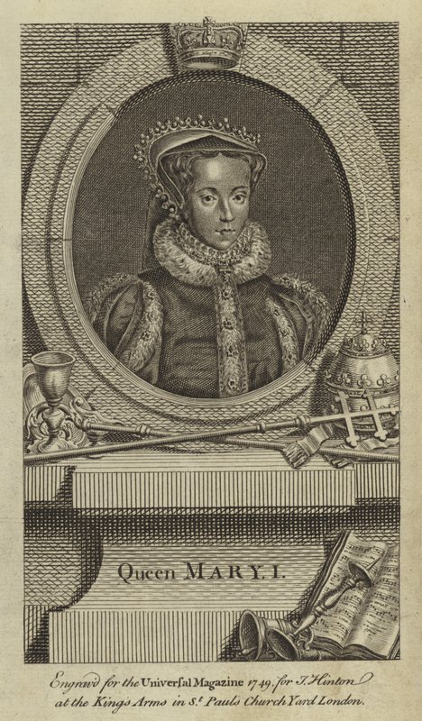 Dronning Mary I av English School