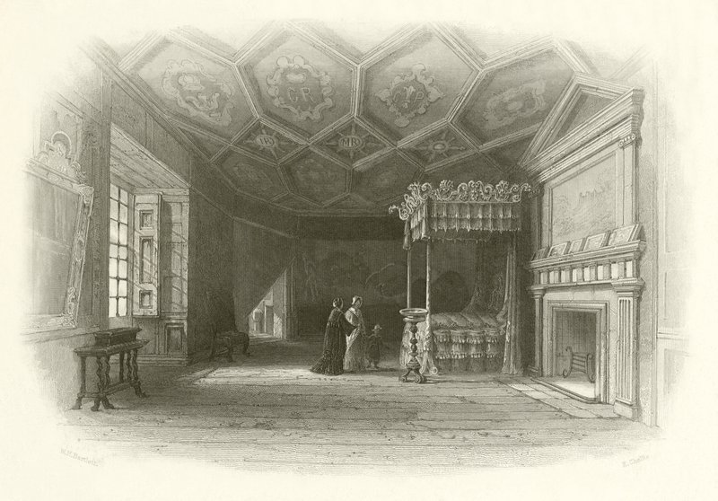 Queen Marys Bedroom av English School