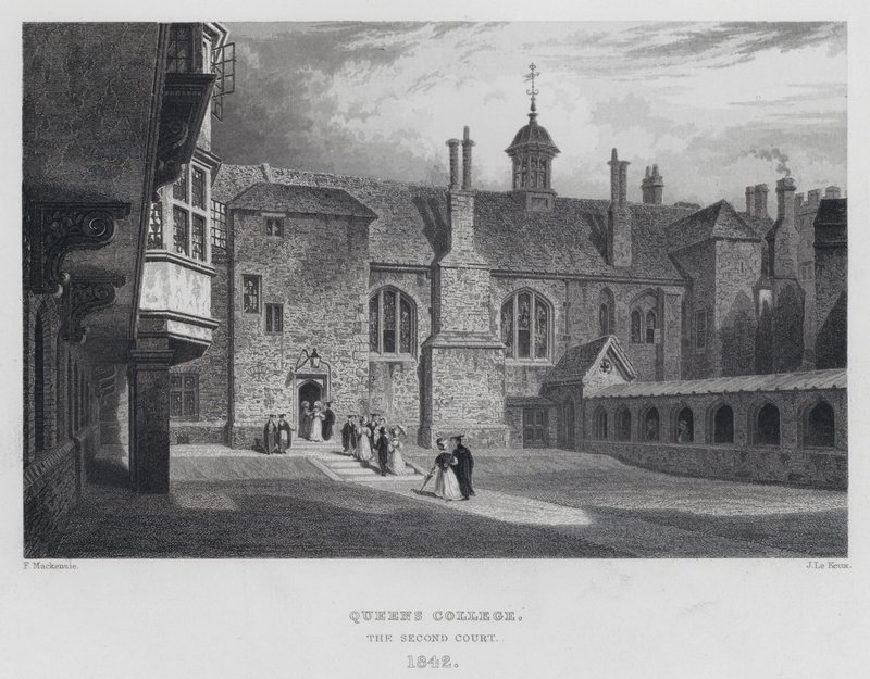 Queens' College, den andre domstolen av English School
