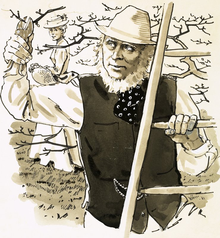 R D Blackmore, forfatteren av Lorna Doone av English School
