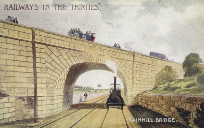 Rainhill Bridge av English School