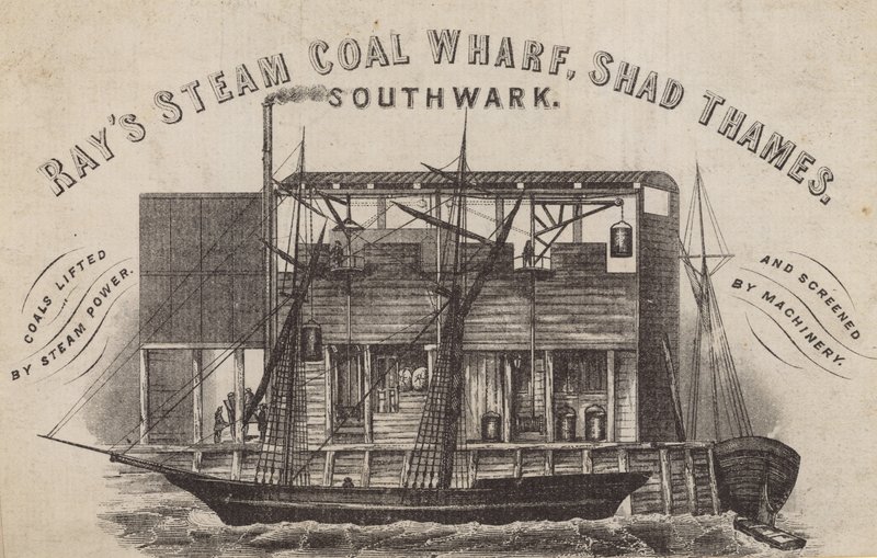 Rays Steam Coal Wharf, Shad Thames, Southwark av English School