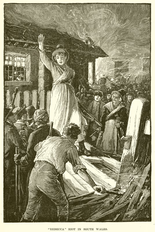 Rebecca Riot i Sør-Wales av English School