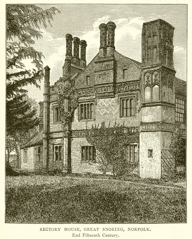 Rectory House, Great Snoring, Norfolk av English School