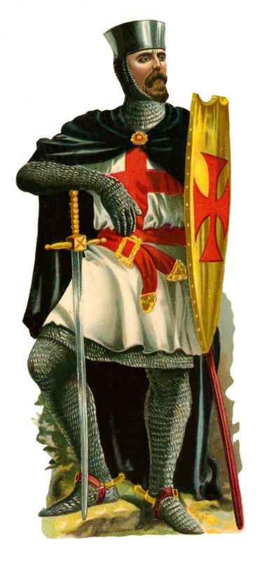 Røde Kors, ridder av kong Richard I, 1189-1199 av English School