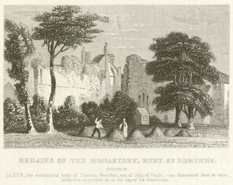Rester av klosteret, Bury St Edmund