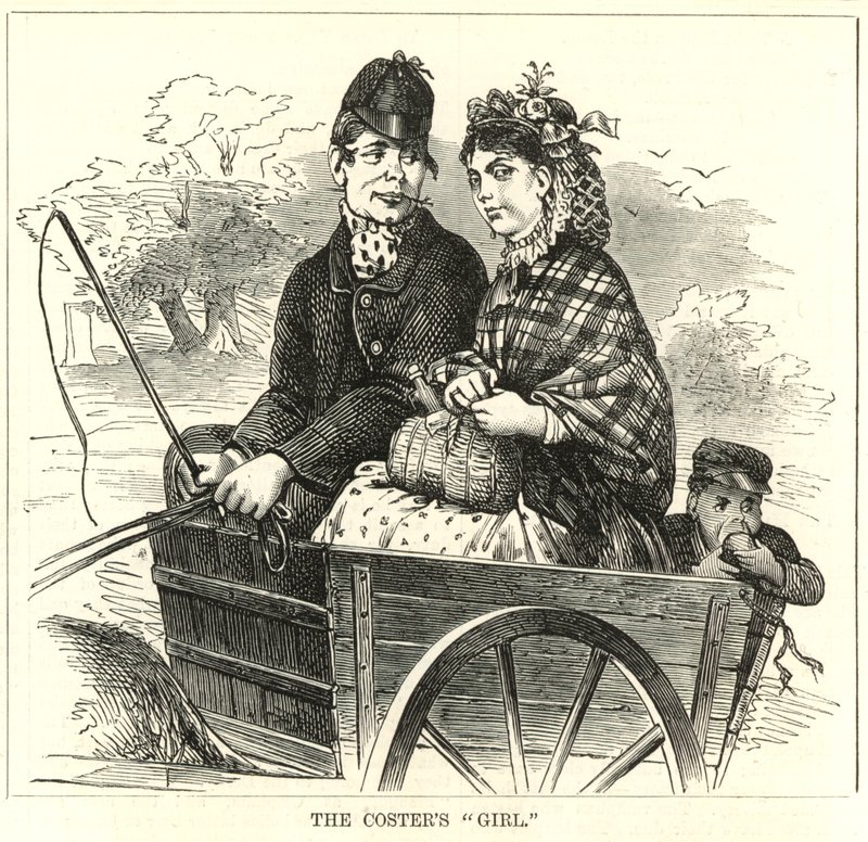 Representative Derby Women: The Costers Girl av English School