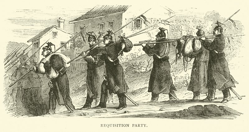 Rekvisisjonsfest, september 1870 av English School