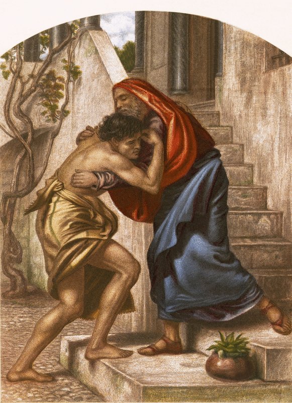 Return of the Prodigal Son av English School