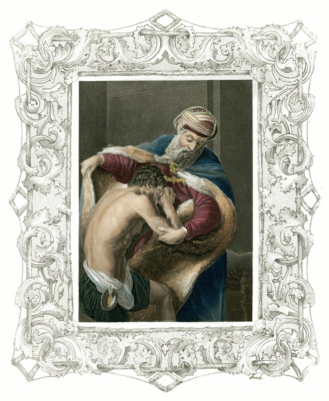 Return of the Prodigal Son av English School