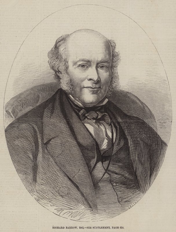 Richard Barrow, Esquire (gravering) av English School