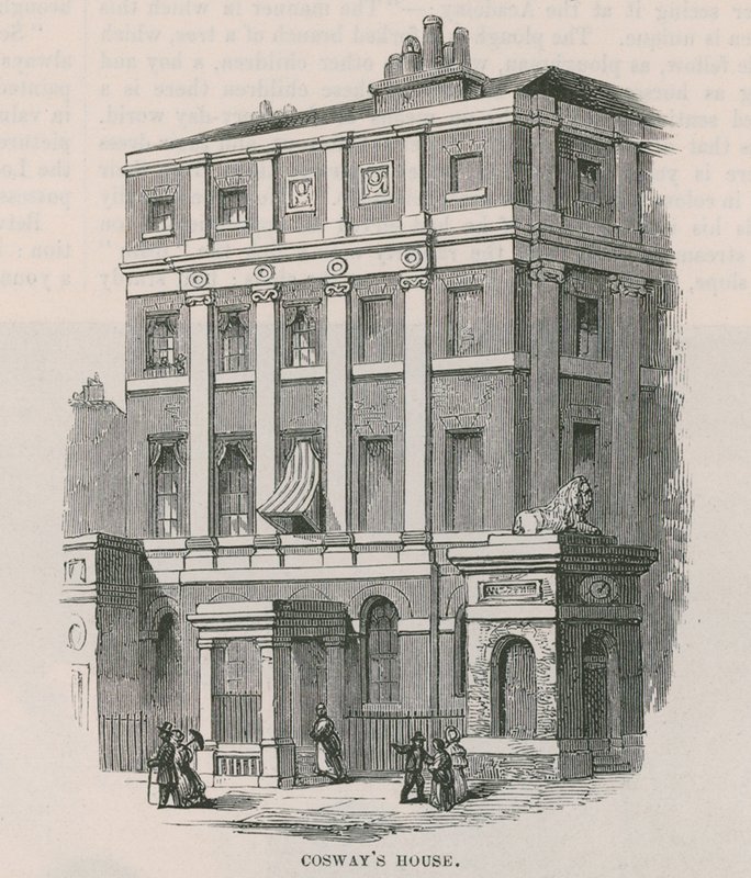 Richard Cosways hus, Stratford Place, Oxford Street, London av English School