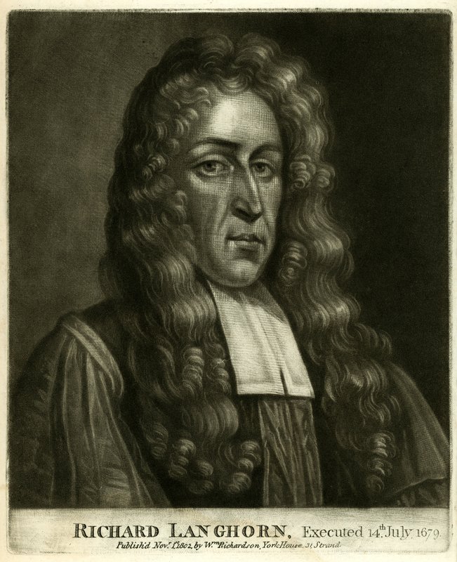 Richard Langhorn av English School