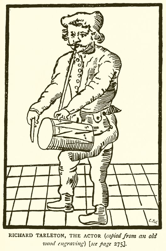 Richard Tarleton, skuespilleren av English School