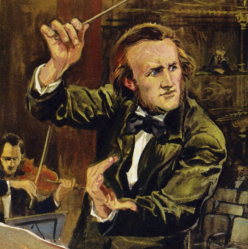 Richard Wagner ble født i Leipzig i 1813 av English School