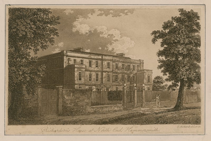 Richardsons House i North End, Hammersmith av English School