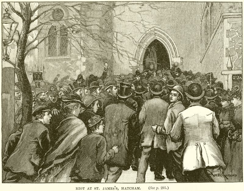 Opprør ved St. Jamess, Hatcham av English School