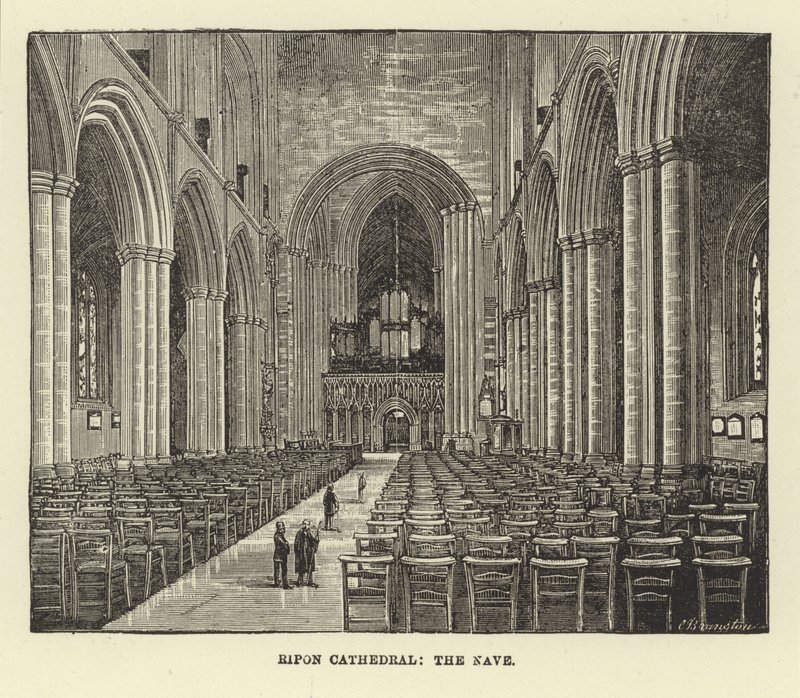 Ripon-katedralen, kirkeskipet av English School