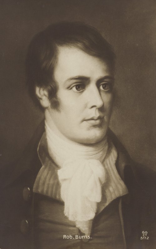 Robert Burns (1759–1796), skotsk poet og tekstforfatter av English School