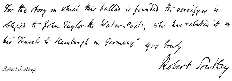 Robert Southey av English School