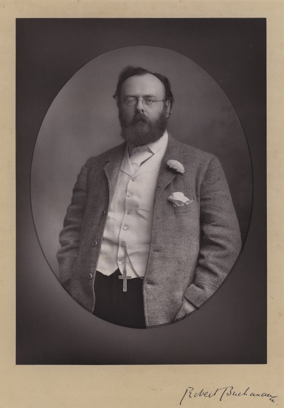 Robert Williams Buchanan , skotsk poet, romanforfatter og dramatiker av English School