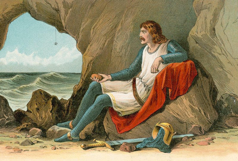 Robert the Bruce og edderkoppen av English School