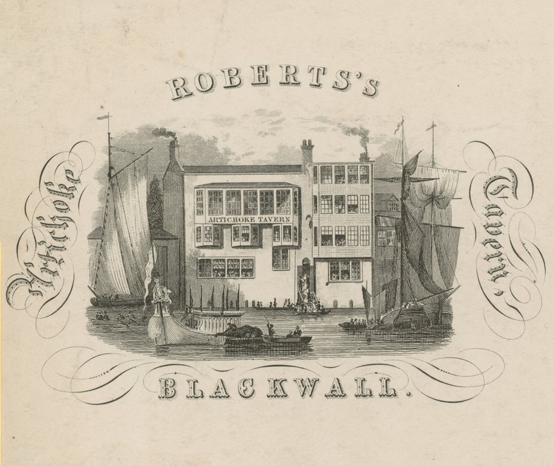 Roberts Artichoke Tavern, Blackwall, London av English School