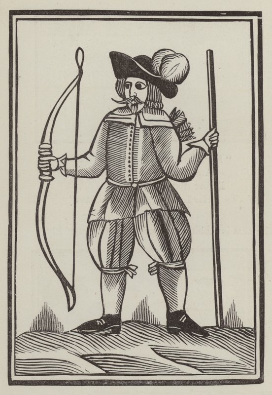 Robin Hood (gravering) av English School