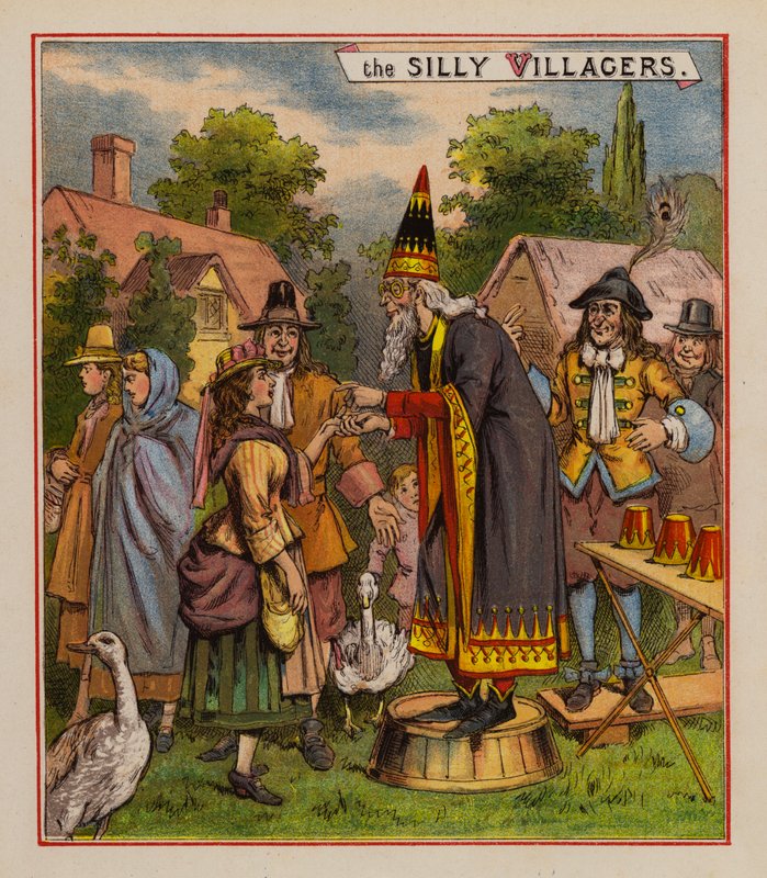 Robin The Conjuror (farge litho) av English School