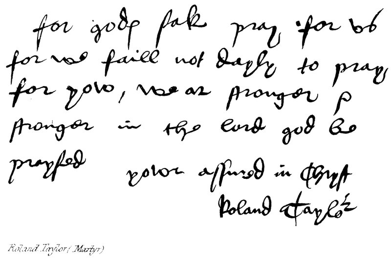 Roland Taylor (Martyr) av English School