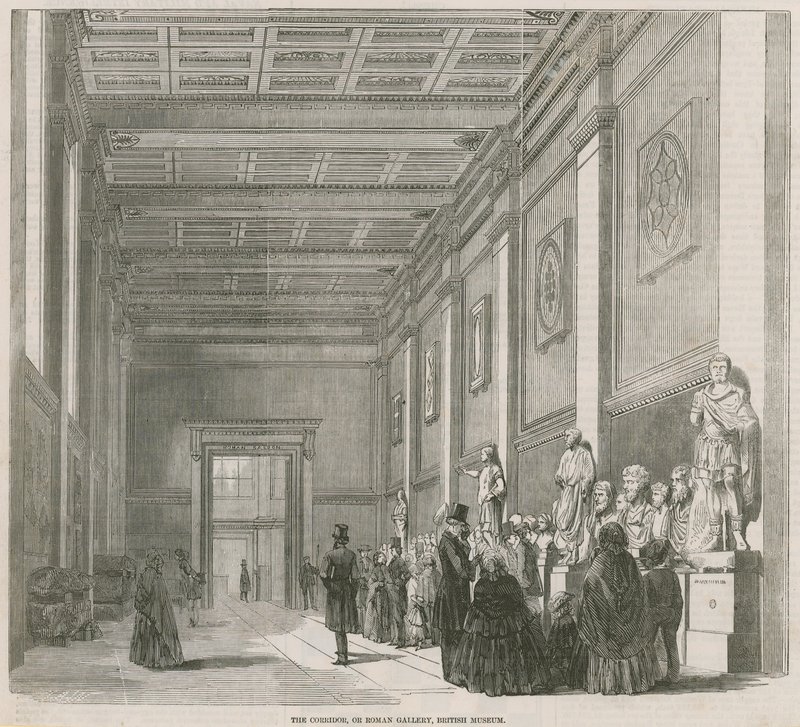 Roman Gallery i British Museum av English School