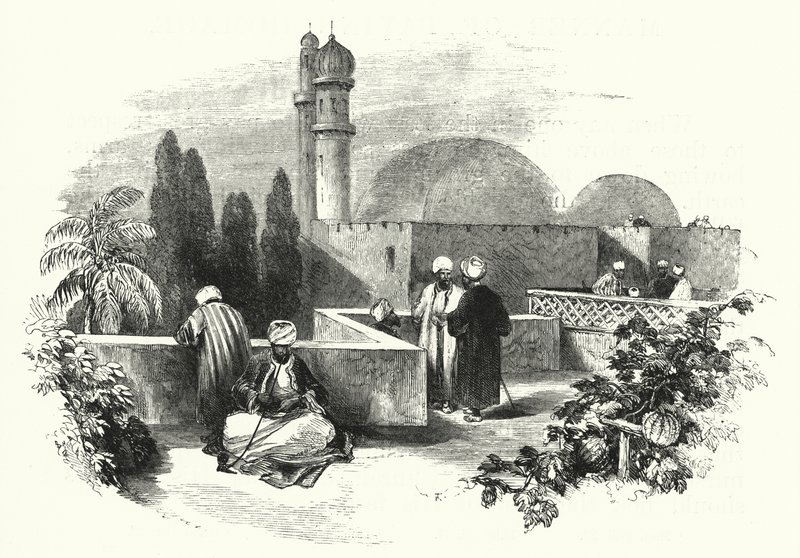 Takterrasse (gravering) av English School