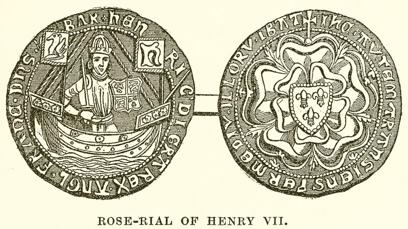 Rose-Rial av Henry VII av English School