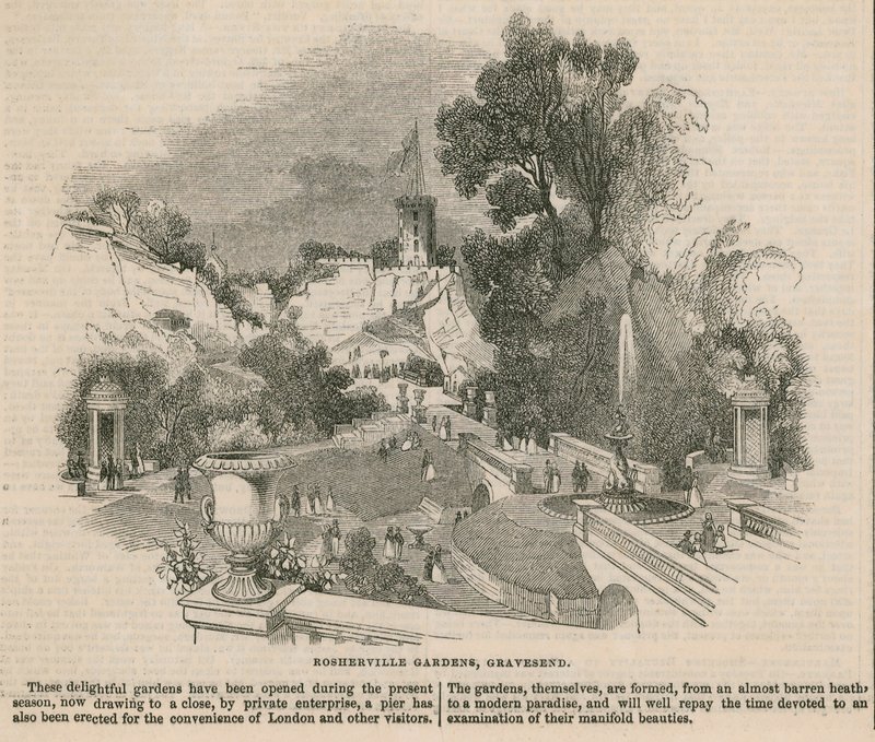 Rosherville Gardens, Gravesend av English School
