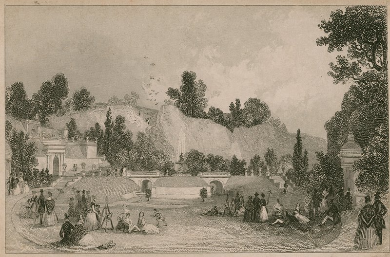 Rosherville Gardens, The Italian Garden, Gravesend av English School